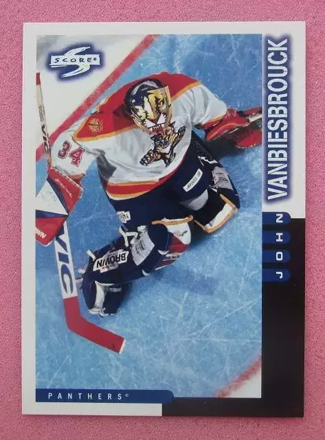 НХЛ Джон Ванбисбрук Флорида Пантерз № 34