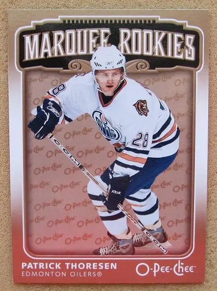 НХЛ Патрик Торесен Эдмонтон Ойлерз Уфа Санкт-Петербург № 552