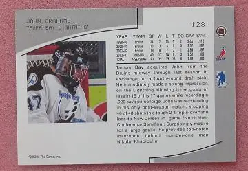 НХЛ Джон Грэмс Тампа Бэй Лайтнинг Авангард Омск № 128 1