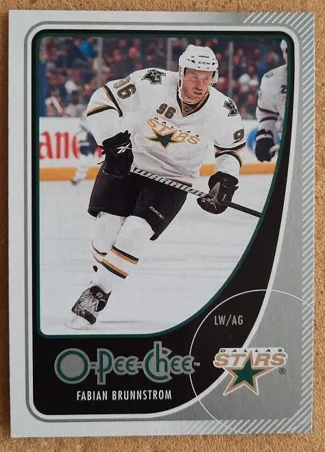 НХЛ Фабиан Бруннстрём Даллас Старз № 188