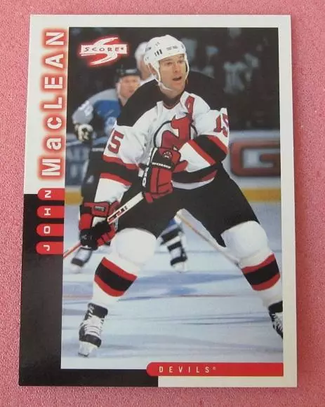 НХЛ Джон Маклин Нью-Джерси Дэвилз № 141