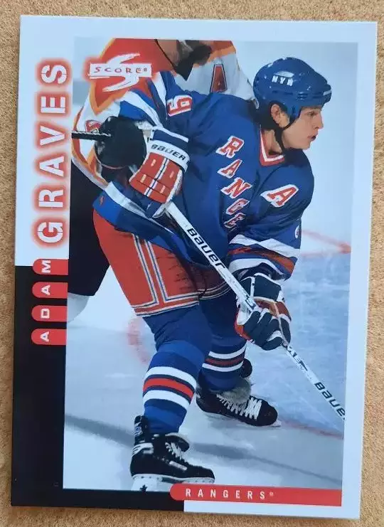 НХЛ Адам Грейвз Нью-Йорк Рейнджерс № 142