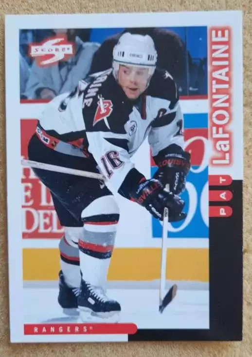 НХЛ Пэт Лафонтен Нью-Йорк Рейнджерс № 104