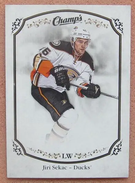 НХЛ Иржи Секач Анахайм Дакс Ак Барс Казань ЦСКА Москва Авангард Омск № 124