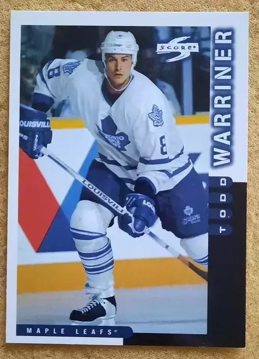 НХЛ Тодд Уорринер Торонто Мэйпл Лифс № 207
