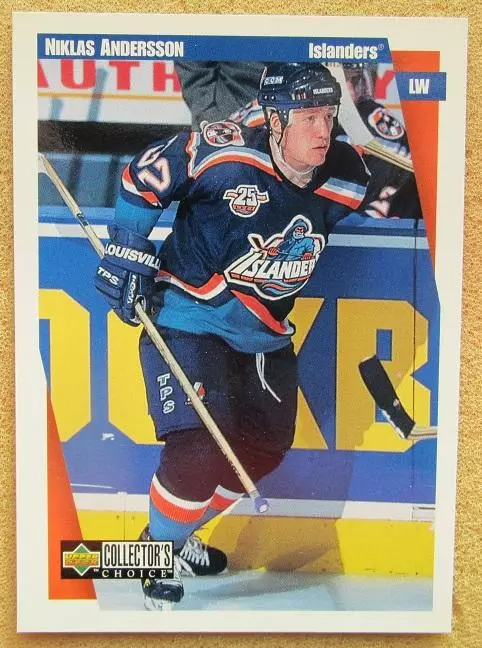 НХЛ Никлас Андерссон Нью-Йорк Айлендерс № 156
