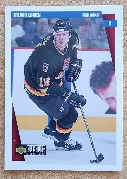 НХЛ Тревор Линден Ванкувер Кэнакс № 259