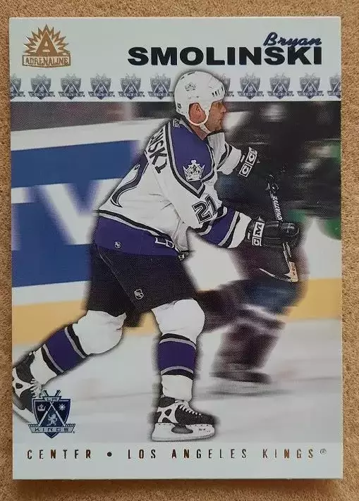НХЛ Брайан Смолински Лос-Анжелес Кингз № 90