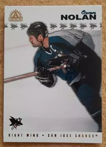 НХЛ Оуэн Нолан Сан-Хосе Шаркс № 168