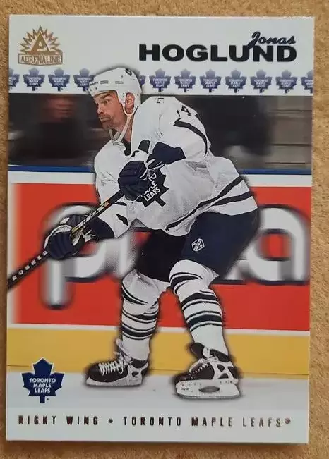 НХЛ Юнас Хоглунд Торонто Мэйпл Лифс № 180