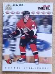 НХЛ Крис Нил Оттава Сенаторз № 218