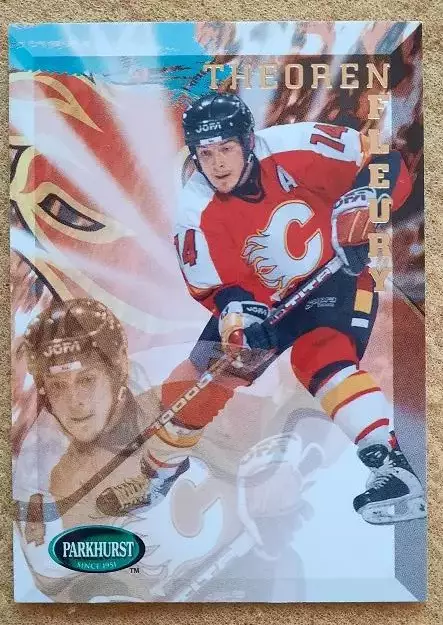 НХЛ Теорен Флери Калгари Флэймз № 29