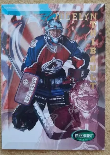 НХЛ Жослен Тибо Колорадо Эвеланш № 53