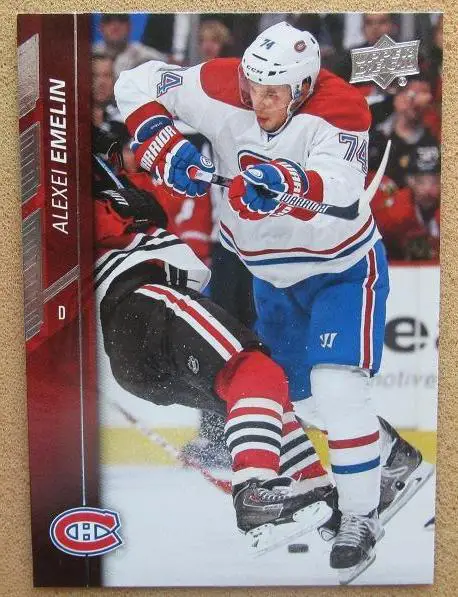 НХЛ Алексей Емелин Монреаль Канадиенс Тольятти Самара Казань № 98