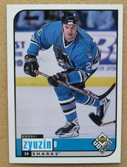 НХЛ Андрей Зюзин Сан-Хосе Шаркс Уфа Череповец Санкт-Петербург Мытищи Казан № 179
