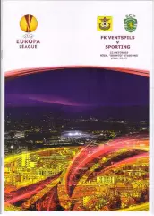 Вентспилс Латвия - Спортинг Лиссабон Португалия 22.10.2009 Лига Европы