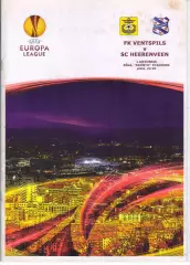 Вентспилс Латвия - Херенвен Голландия 01.10.2009 Лига Европы