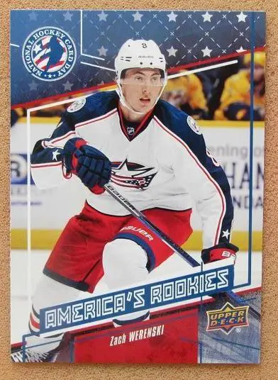 НХЛ Зак Веренски Коламбус Блю Джекетс № 3