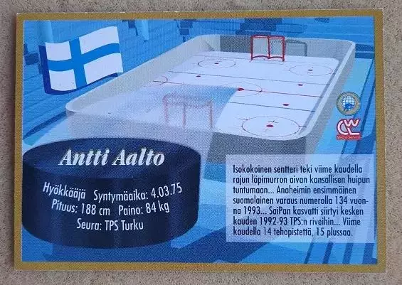 НХЛ Антти Аалто Финляндия № 238 1