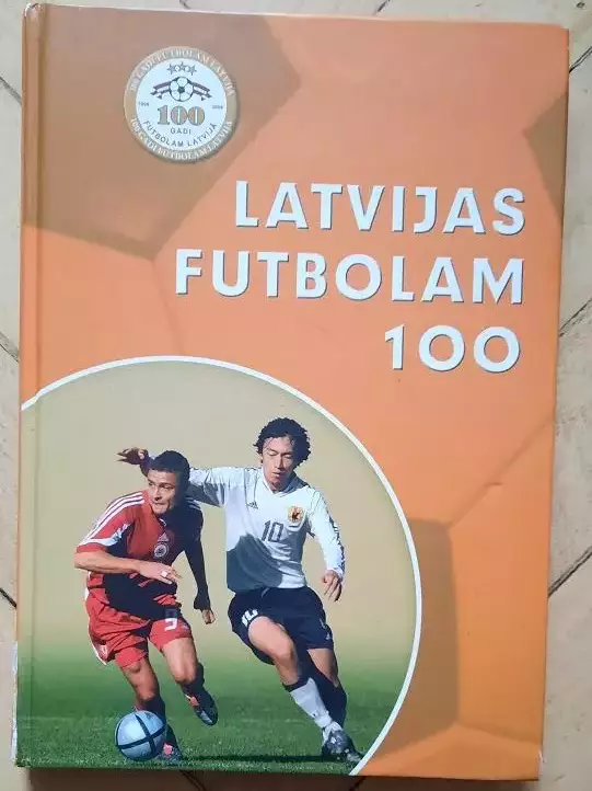 Энциклопедия футбола Латвия 100 лет