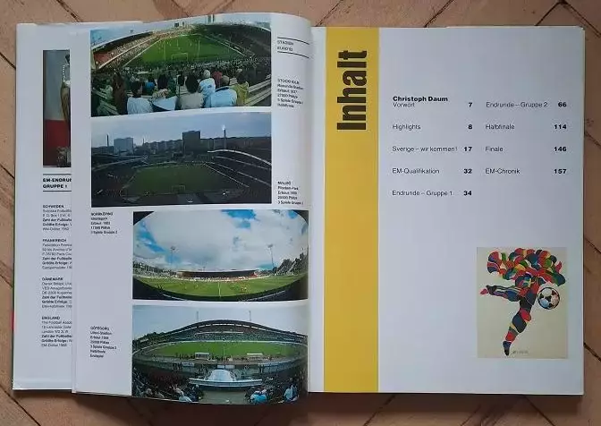Итоги Чемпионат Европы Швеция 1992 год + плакат ермания 1