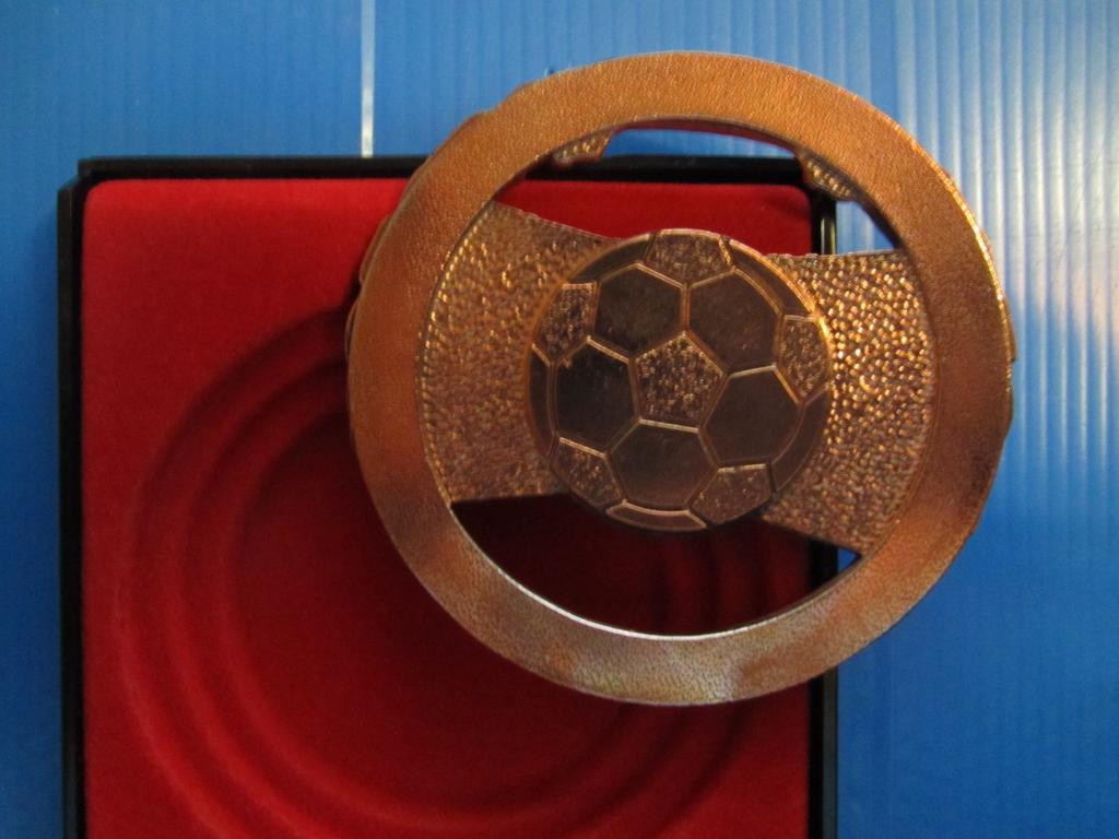 медаль за третье место чемпионата высшей лиги Латвии 2010 года 2