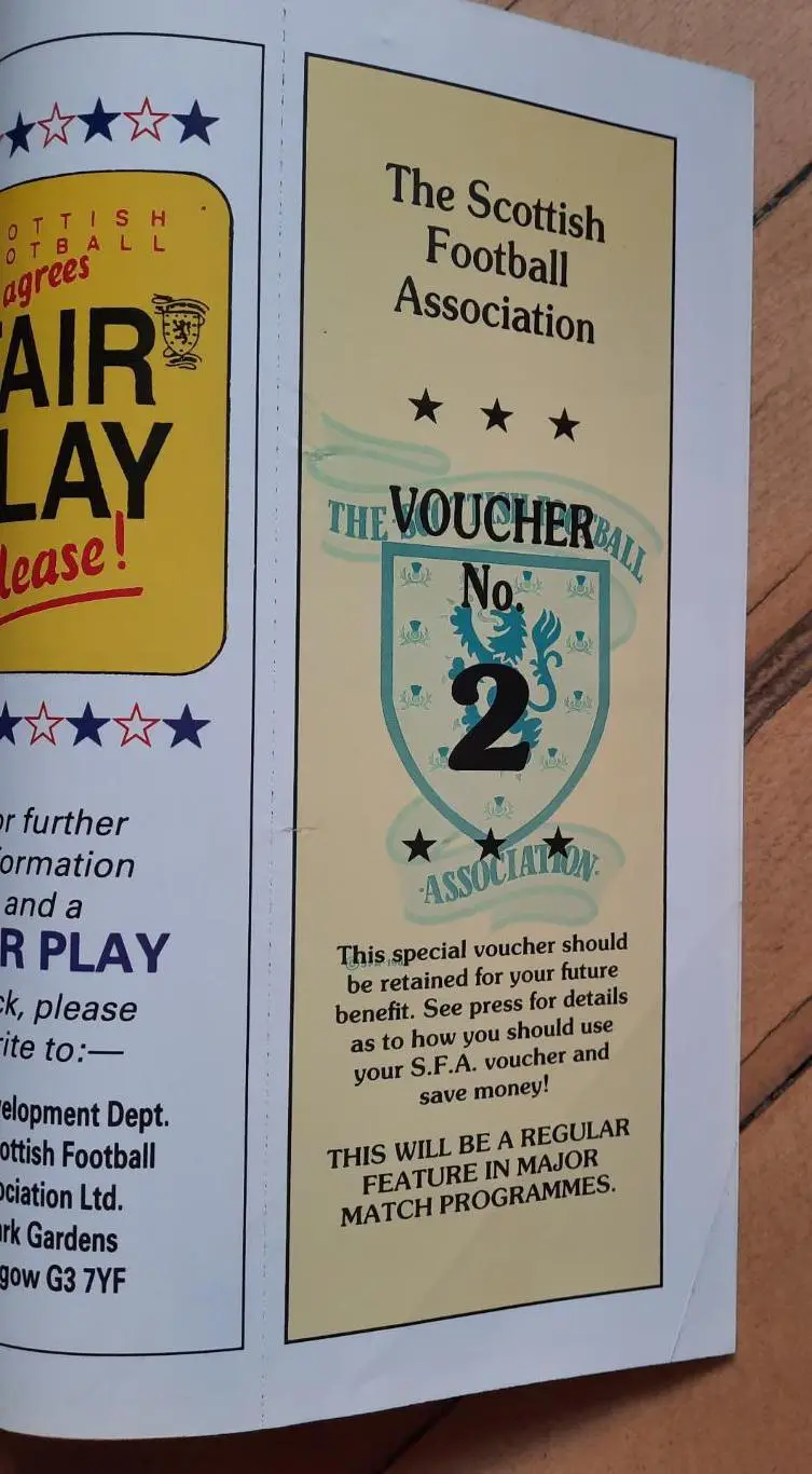 Шотландия - СССР 06.02.1991 2