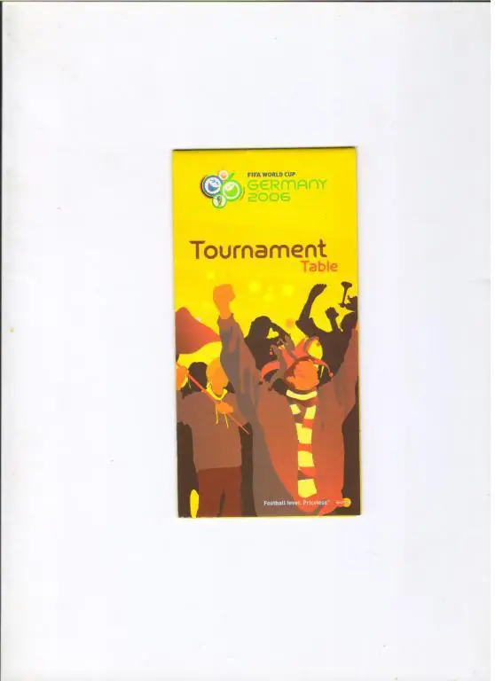таблицы и расписание игр Чемпионат мира в Германии 2006