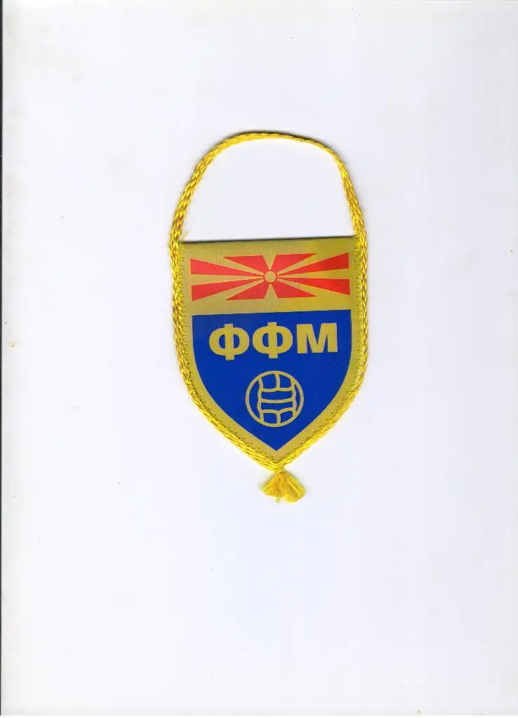 вымпел сборная Македония 100 лет 2009 год 1