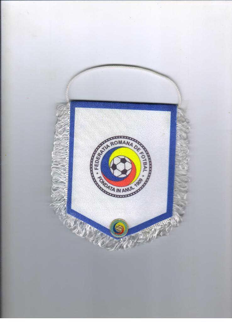 комплект вымпел Румыния федерация футбола + знак
