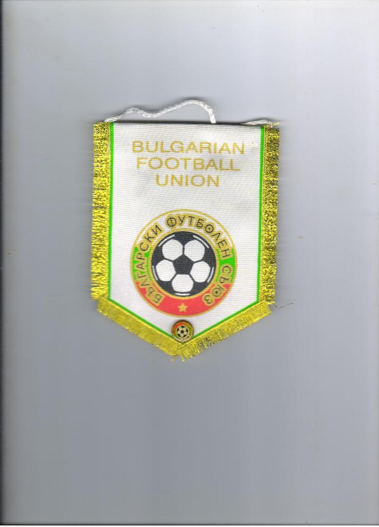 комплект вымпел Болгария федерация футбола + знак