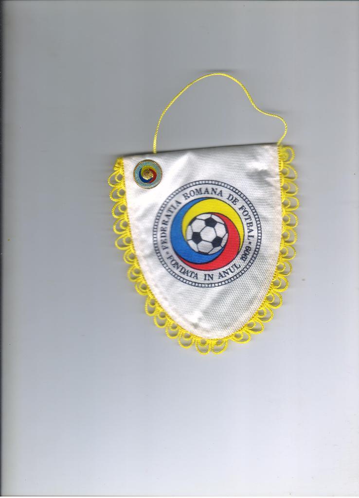 комплект вымпел Румыния федерация футбола + знак