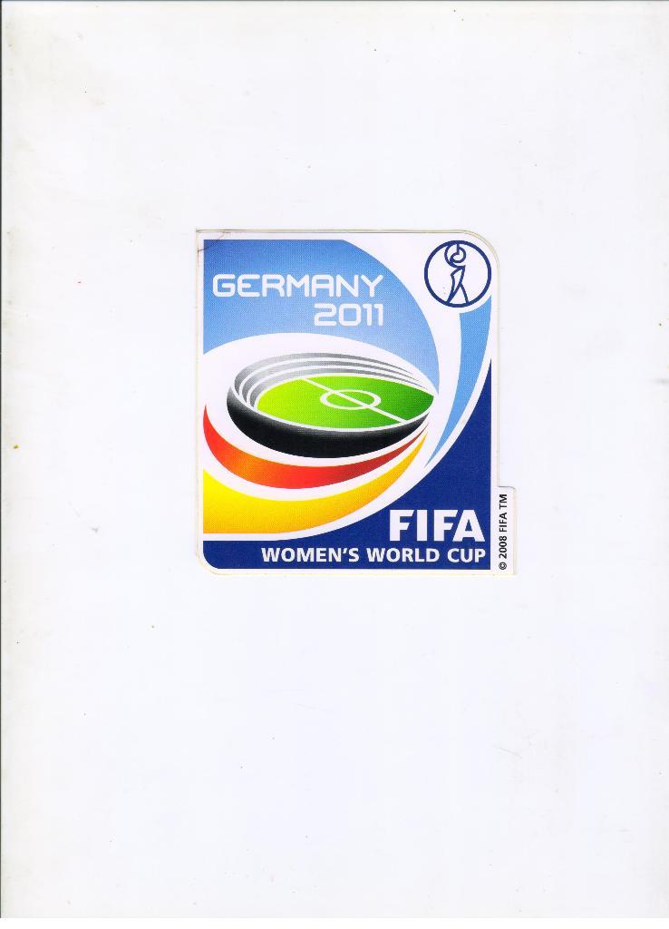 наклейка чемпионат мира 2011 Германия