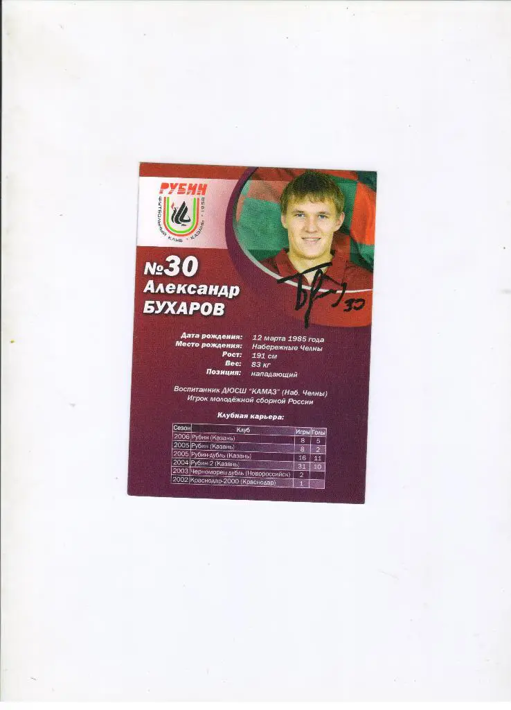 Александр Бухаров Рубин Казань 1