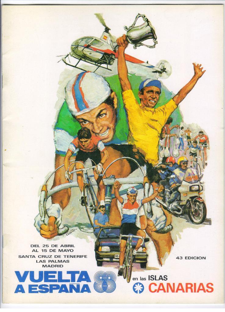 Вуэльта Испания 1988 велогонка