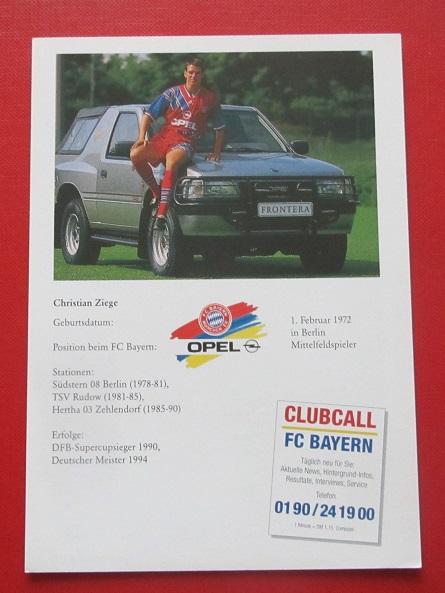 Бавария Мюнхен Кристиан Циге 1994-1995 1