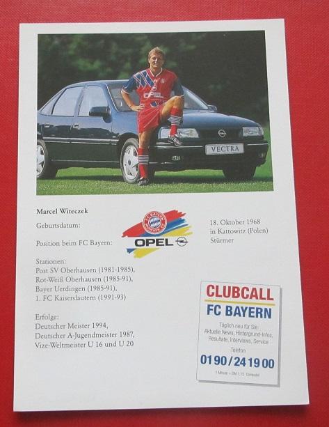 Бавария Мюнхен Марсель Витечек 1994-1995 1