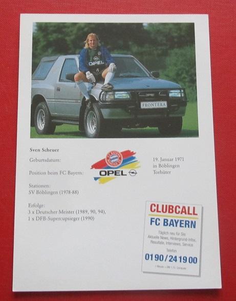 Бавария Мюнхен Свен Шойер 1994-1995 1