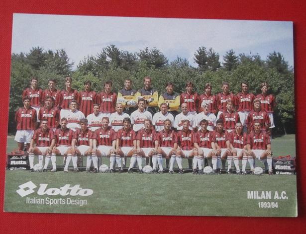 Милан Италия 1993-1994