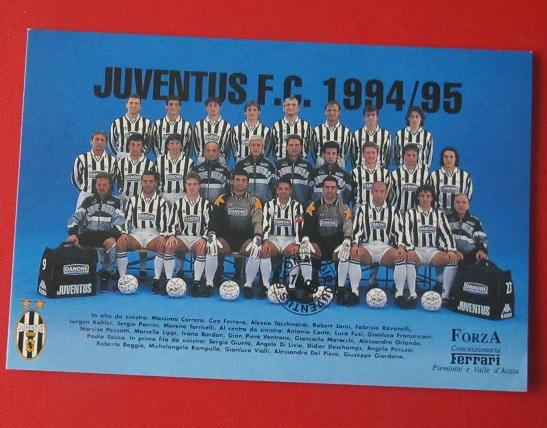 Ювентус Турин Италия 1994-1995
