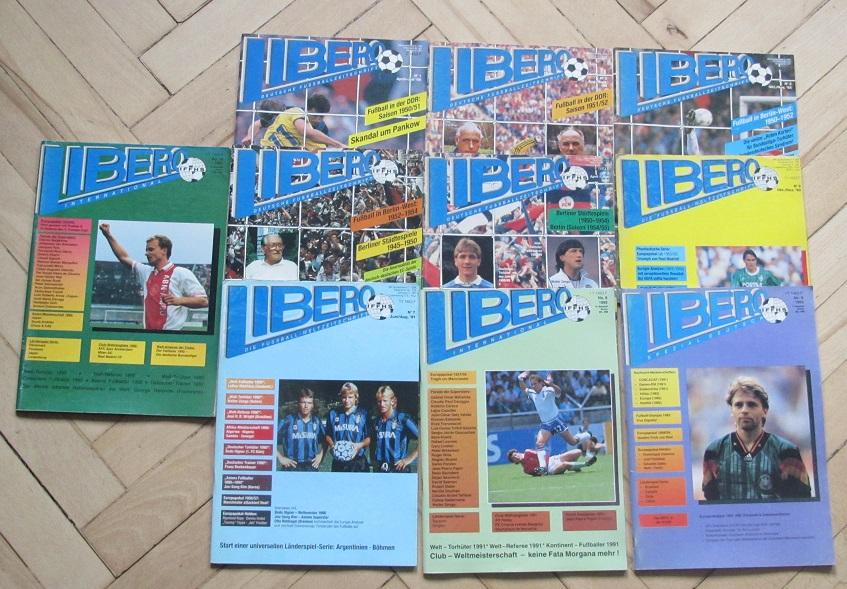 Libero (IFFHS) номера с 1 по 10 за 1988-1993 футбольная статистика