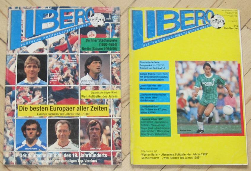 Libero (IFFHS) номера с 1 по 10 за 1988-1993 футбольная статистика 3