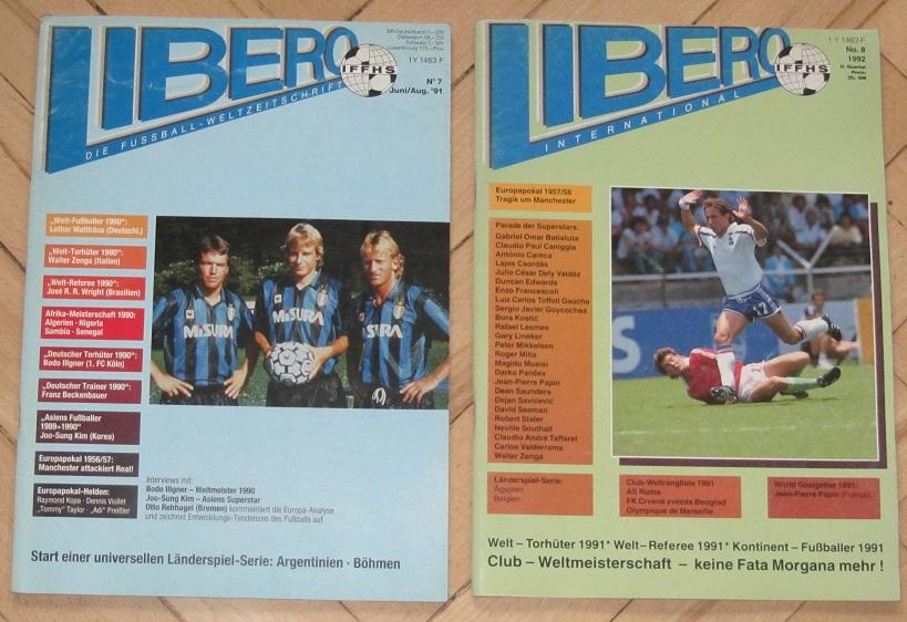 Libero (IFFHS) номера с 1 по 10 за 1988-1993 футбольная статистика 4