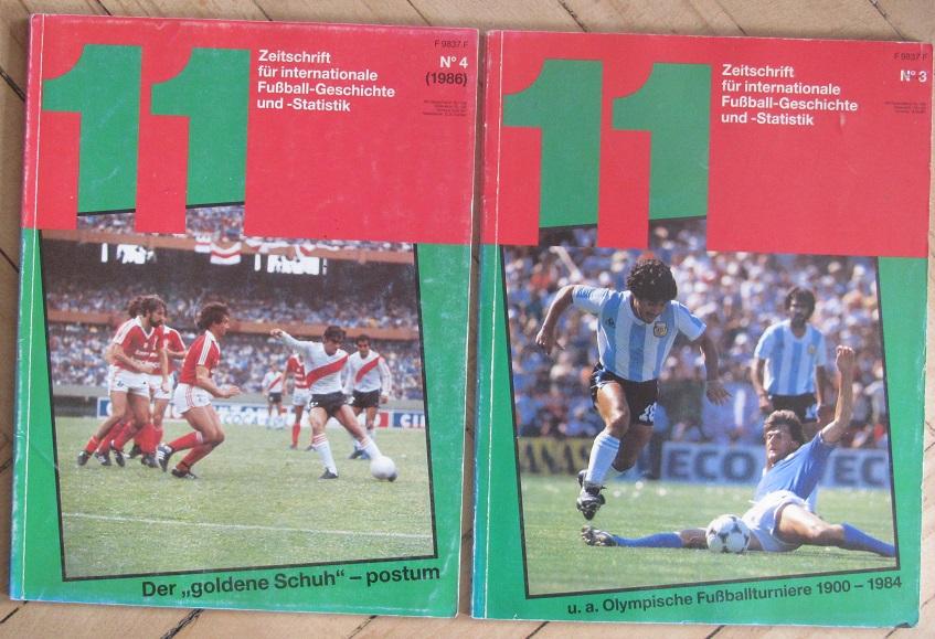 11 (IFFHS) номера с 1 по 9 + допвыпуск за 1984 - 1987 футбольная статистика 4