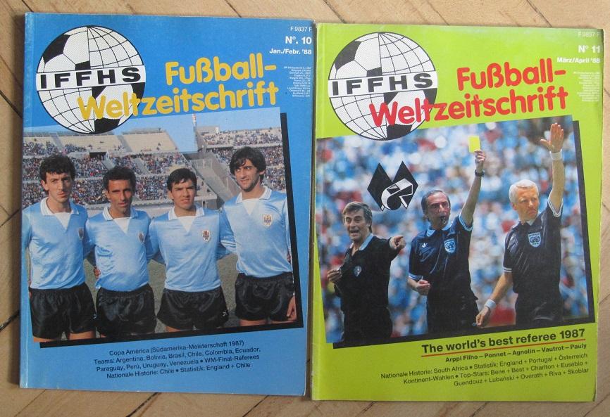 IFFHS номера с 10 по 20 за 1988 - 1993 футбольная статистика 1