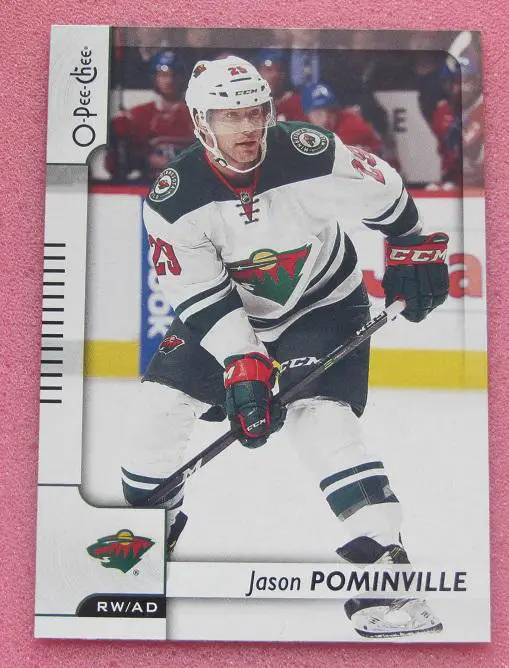 НХЛ Джейсон Поминвилль Миннесота Уайлд № 112