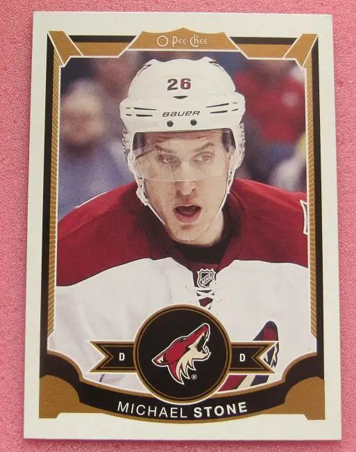 НХЛ Майкл Стоун Аризона Койотис № 8