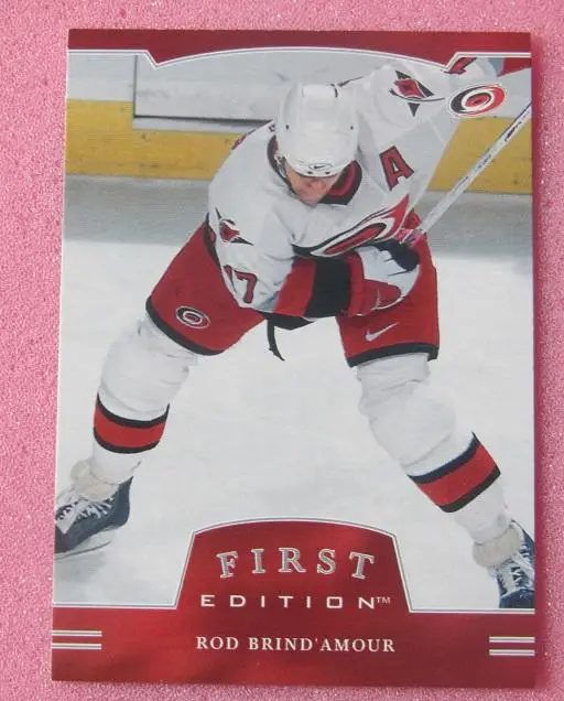 НХЛ Род Бриндамор Каролина Харрикейнз №278