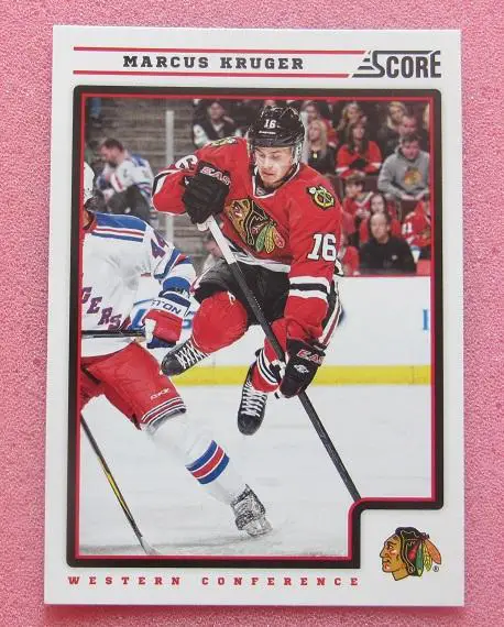НХЛ Маркус Крюгер Чикаго Блэкхокс № 128