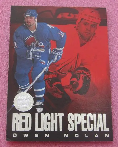 НХЛ Оуэн Нолан Квебек Нордикс № 8